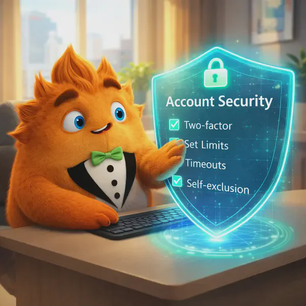 Fuzzy Tux managing account security settings with two-factor protection at Personal Account Management