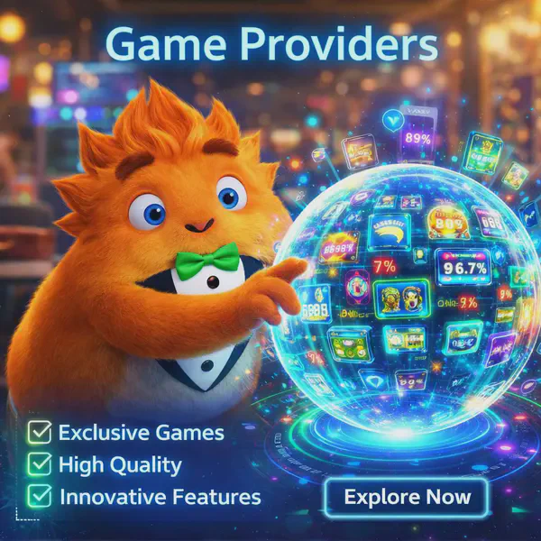 Fuzzy Tux discovers premium game providers at Software Providers Portfolio lobby